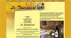 Desktop Screenshot of letournesol.eu